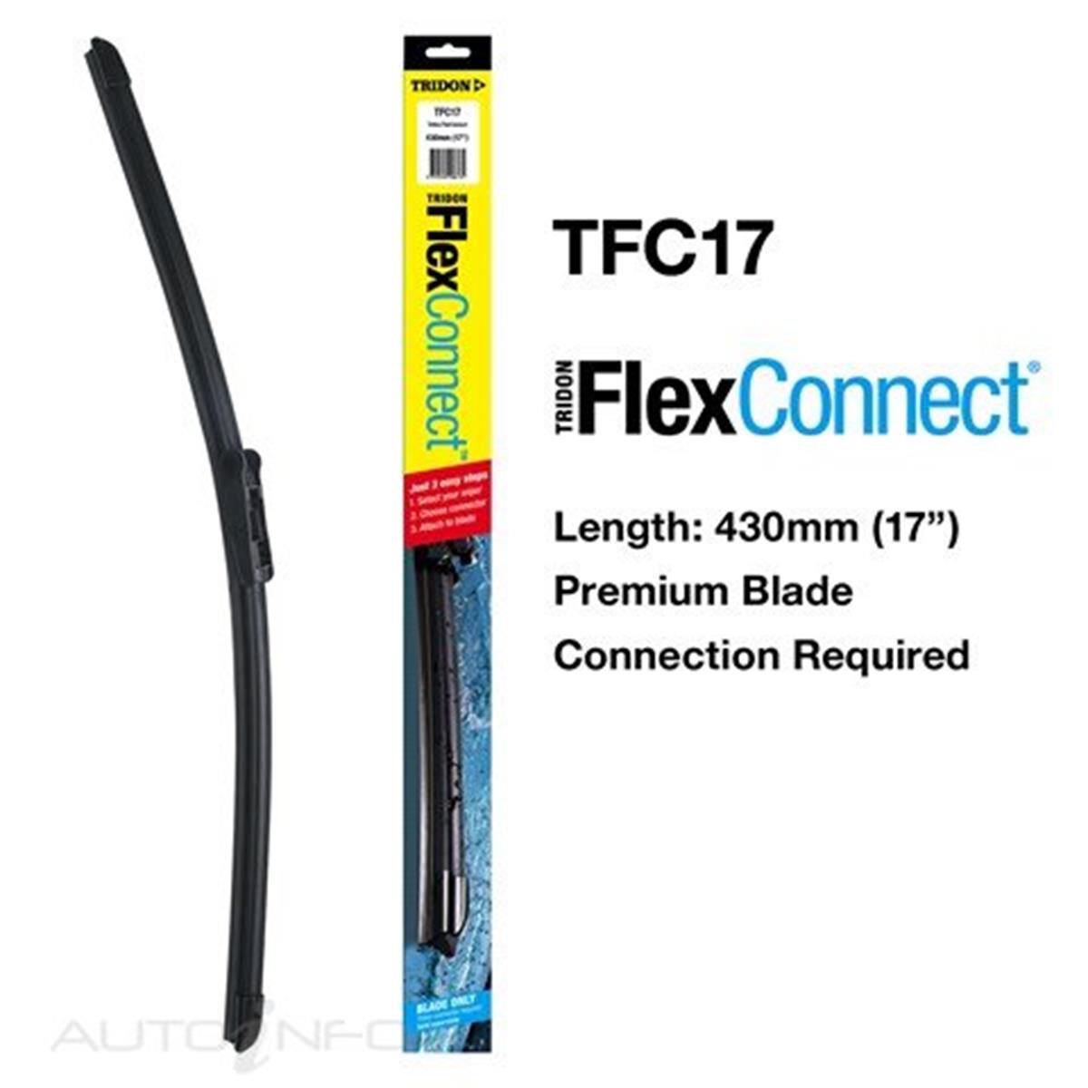 TRIDON FLEXCONNECT BLADE 430MM 17IN, , scaau_hi-res
