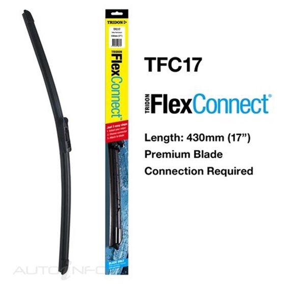 TRIDON FLEXCONNECT BLADE 430MM 17IN, , scaau_hi-res