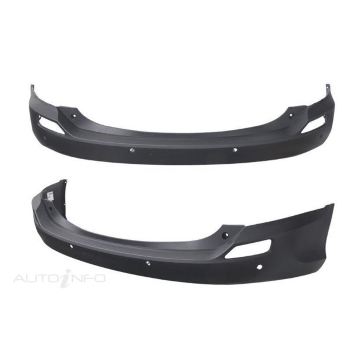 TOYOTA RAV4  ALA49 / ASA44 / ZSA42  12/2012 ~ 11/2015  REAR BUMPER COVER  WITH LAMP & SENSOR HOLES, , scaau_hi-res