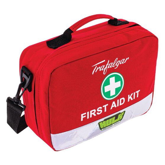 WORKPLACE FIRST AID KIT WP1 SOFT RED DURABLE CASE, , scaau_hi-res