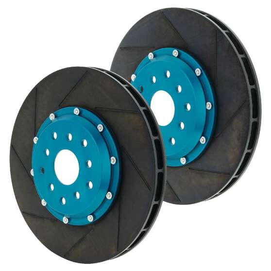 PROJECT MU BRAKE ROTORS PAIR SCR-PRO 2 PIECE GREEN 326X30MM, , scaau_hi-res