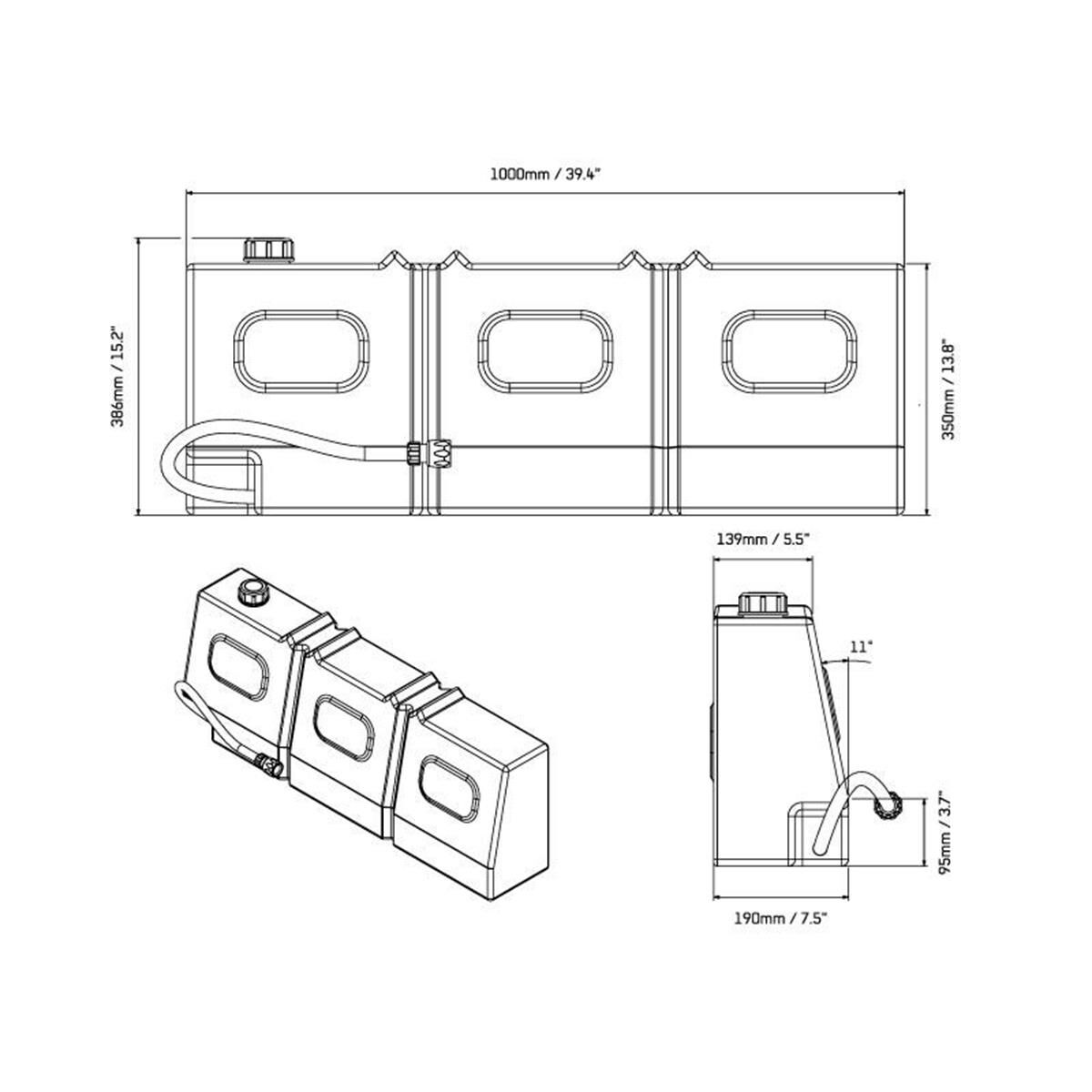 FRONT RUNNER SLANTED WATER TANK, , scaau_hi-res