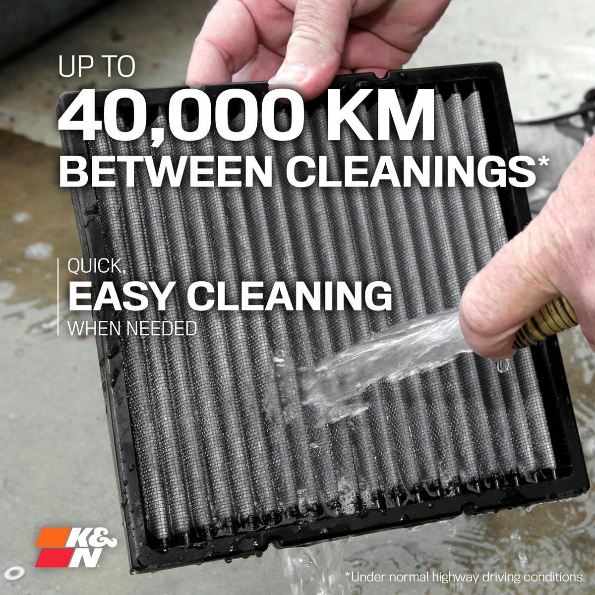 VF2040 K&N CABIN AIR FILTER, , scaau_hi-res