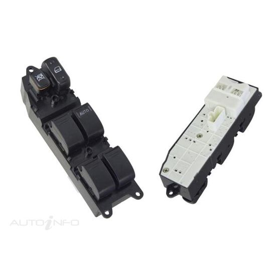TOYOTA LANDCRUISER  FJ100 SERIES  04/1998 ~ 07/2007  FRONT MASTER WINDOW SWITCH  RIGHT HAND SIDE, , scaau_hi-res