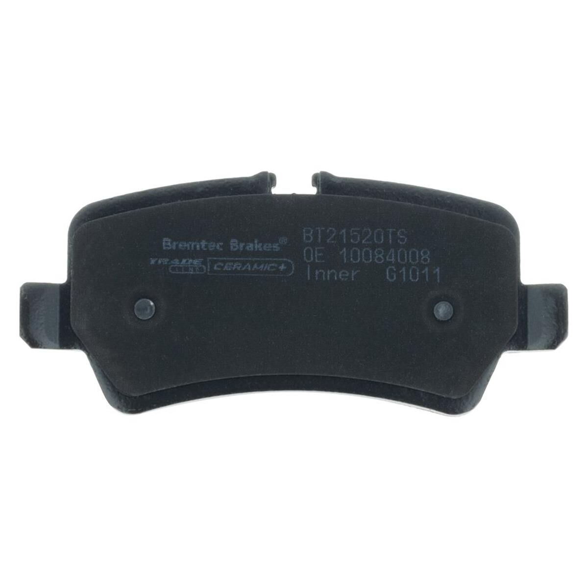 TRADE-LINE CERAMIC+ BRAKE PADSMG MG6 REAR WITH ELECTRIC HB WITH SENSOR, , scaau_hi-res