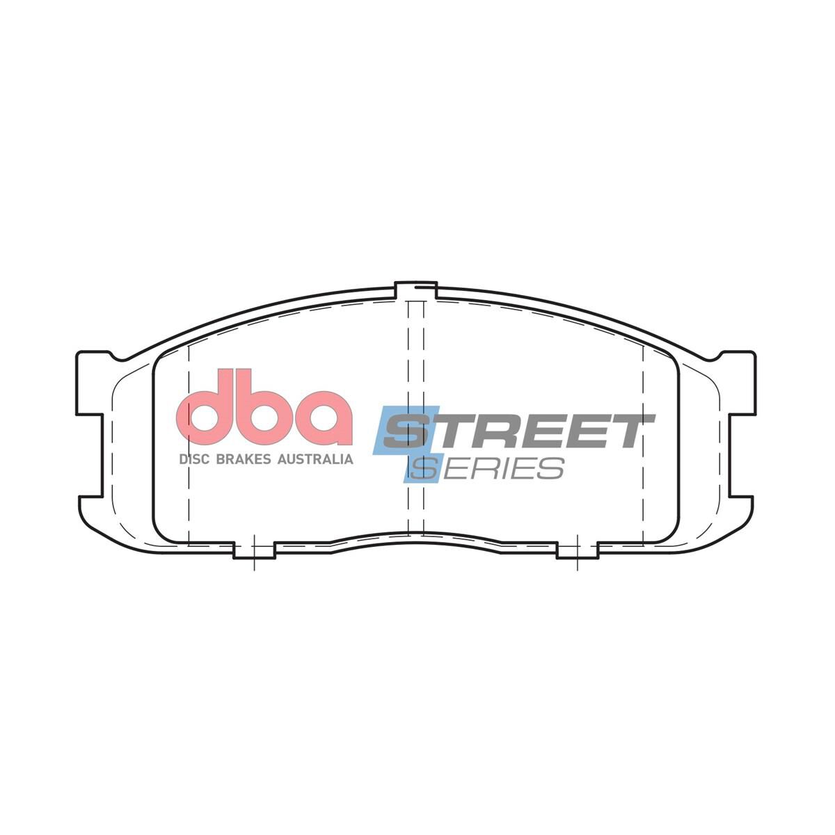 DBA SS STREET SERIES BRAKE PADS [ Ford & Mazda 1984-2000 F ], , scaau_hi-res