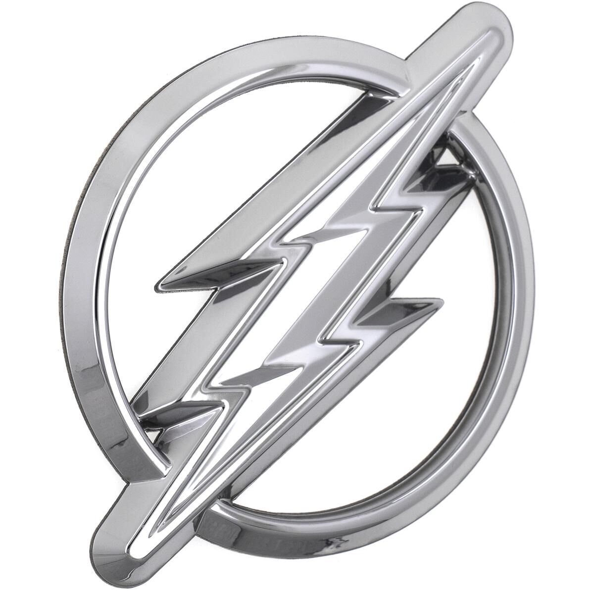 DC THE FLASH 3D CAR EMBLEM (CHROME), , scaau_hi-res