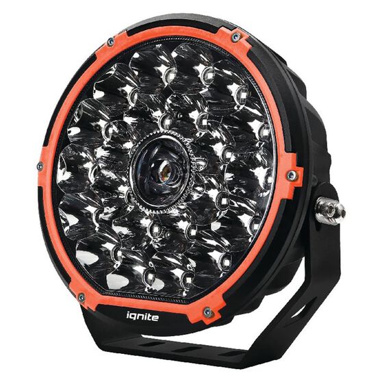9" LASER LED DRIVING LAMP SPOT BEAM 8 Deg 9-36V 152 Watt BLK23 LEDs 14,500 Lumens, , scaau_hi-res