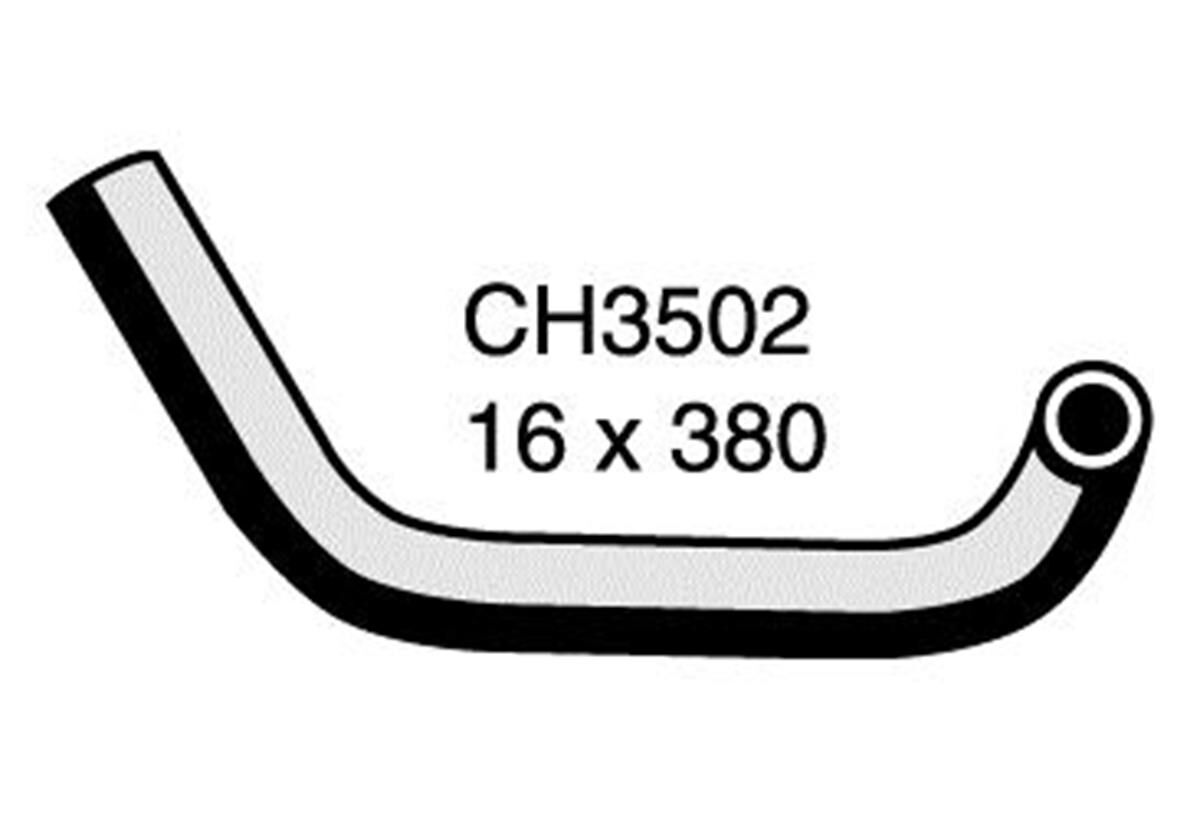 Heater Hose  - MITSUBISHI PAJERO NJ - 3.5L V6  PETROL - Manual & Auto, , scaau_hi-res