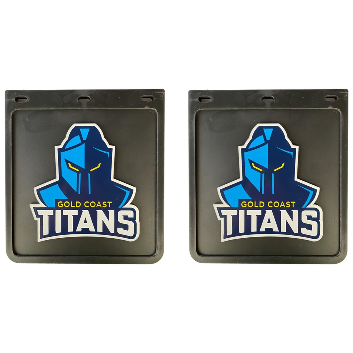 250MM DROP X 230MM WIDTH BLACK MONO MUDFLAP  - TITANS, , scaau_hi-res