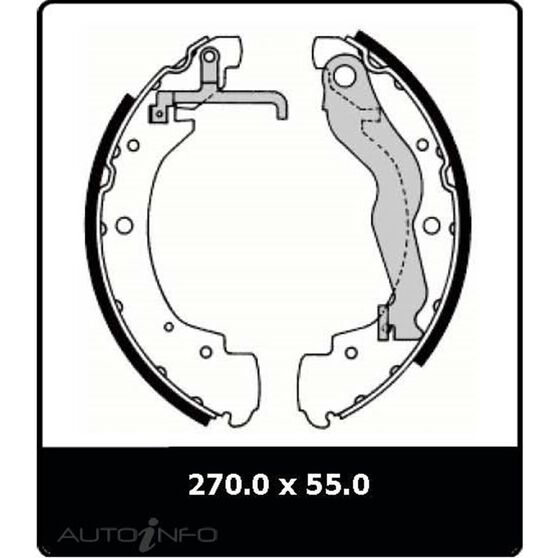 Protex Brake Shoes N3130 Supercheap Auto