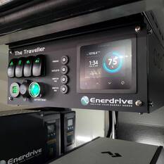 TRAVELLER POWER SYSTEM WITH SIMARINE BATTERY MONITORING - TOP MOUNT, , scaau_hi-res