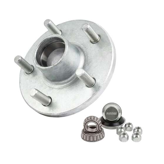 Sunrise Trailer Lazy Hub Galvanised - Commodore, LM, , scaau_hi-res