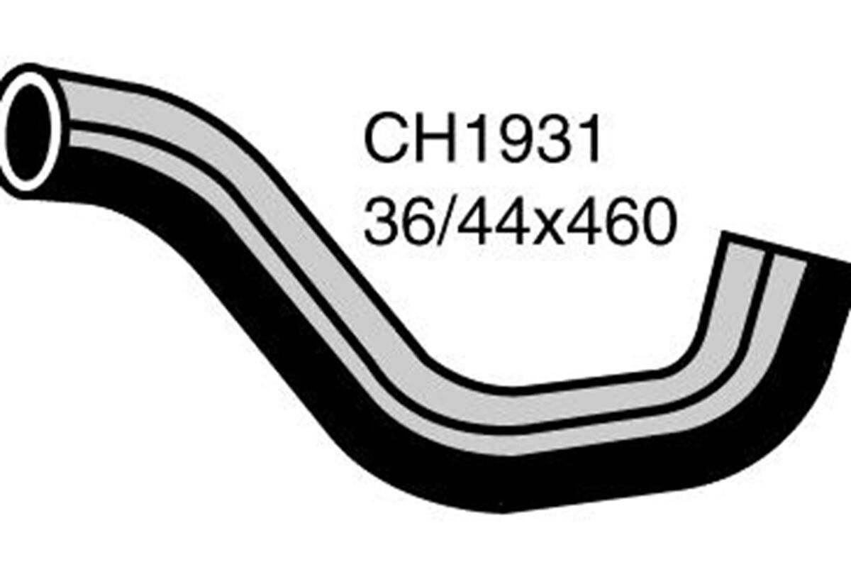 Radiator Lower Hose  - TOYOTA LANDCRUISER BJ42R - 3.4L I4  DIESEL - Manual & Auto, , scaau_hi-res