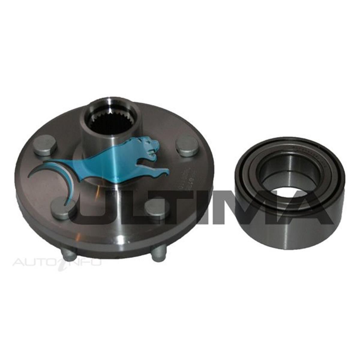 HUB ASSY (F) TERRITORY 4WD 2004 ON LHS/RHS, , scaau_hi-res