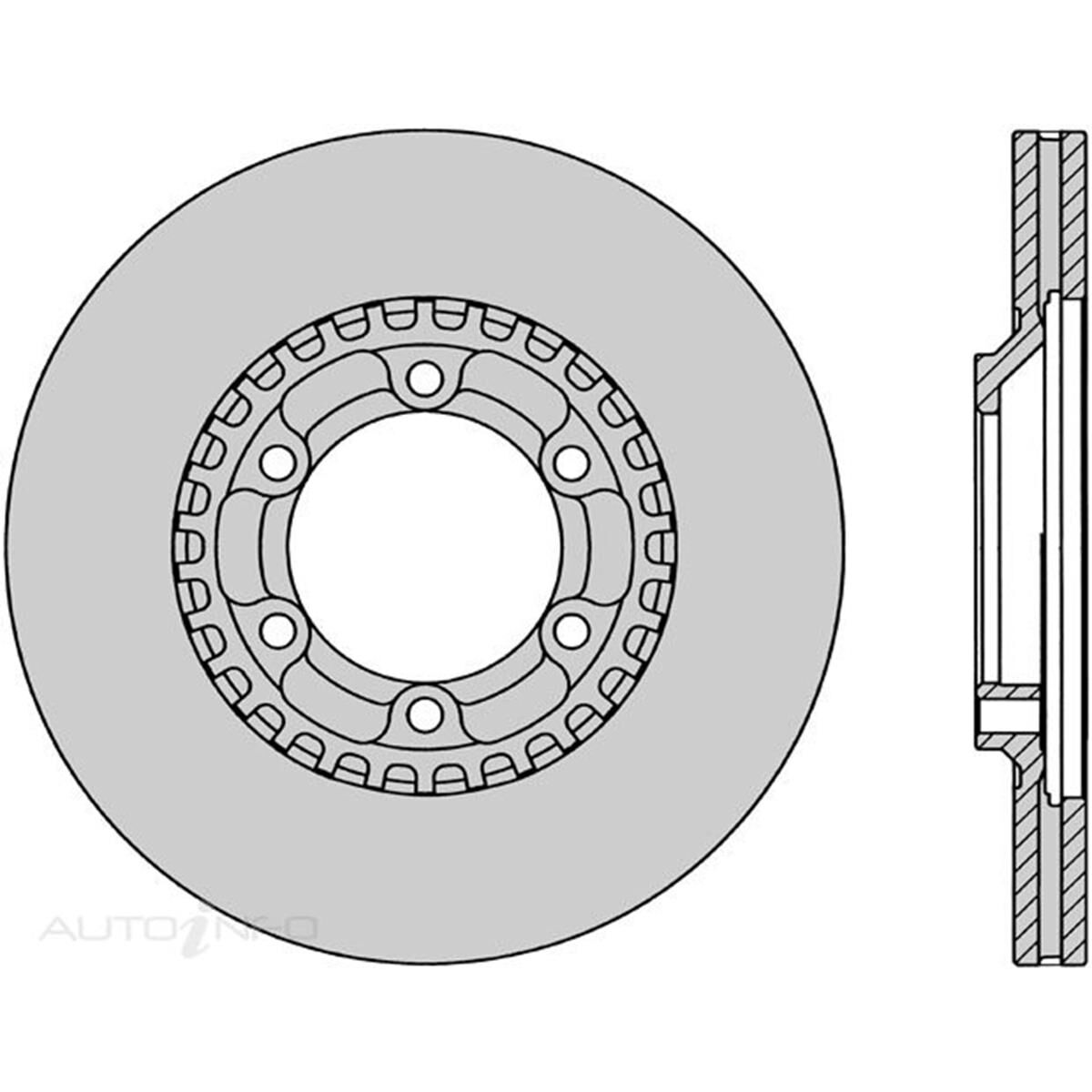 Protex Ultra Brake Rotor - DR231 | Supercheap Auto
