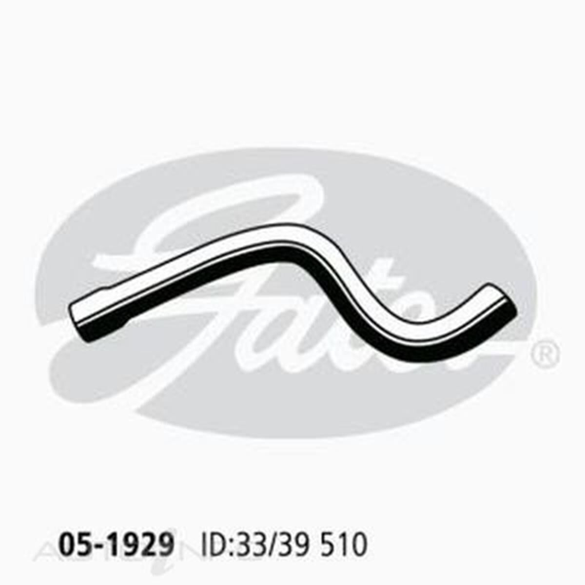 05-1929 GATES RADIATOR HOSE, , scaau_hi-res