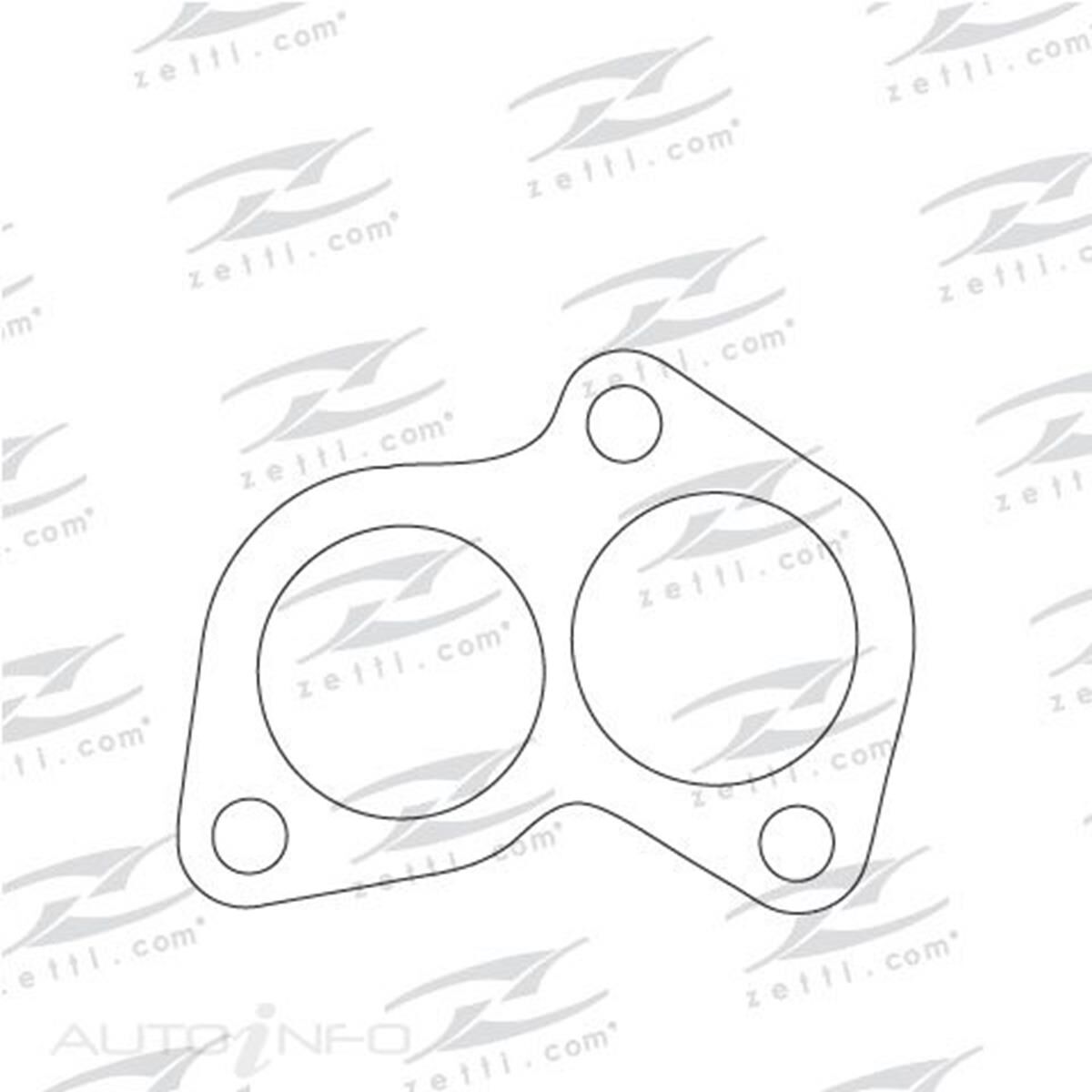 BEG395-JE408 VOLVO TWIN PIPE - 3 STUD HO, , scaau_hi-res