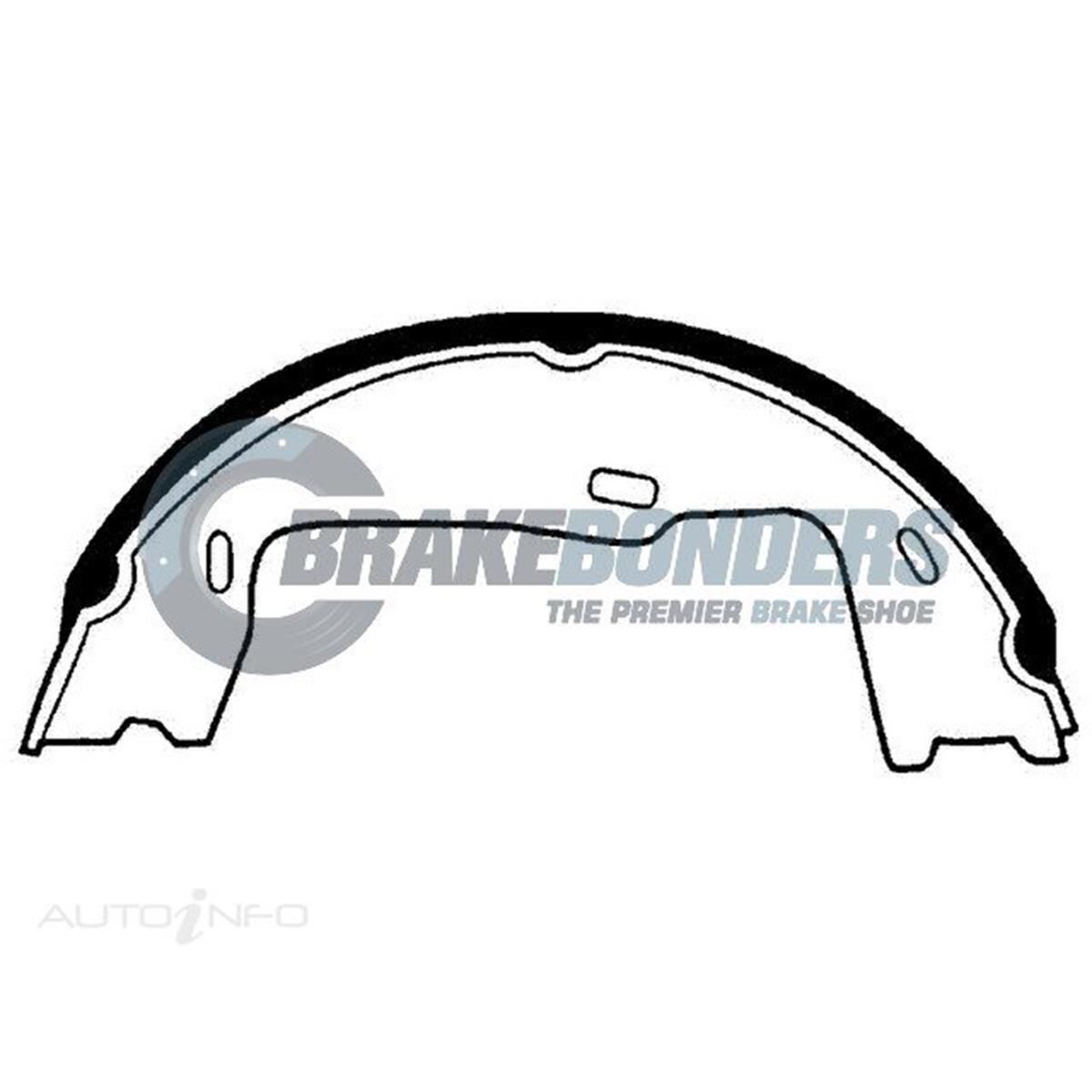 Brake Shoes - Holden Parking Brake 180mm, , scaau_hi-res