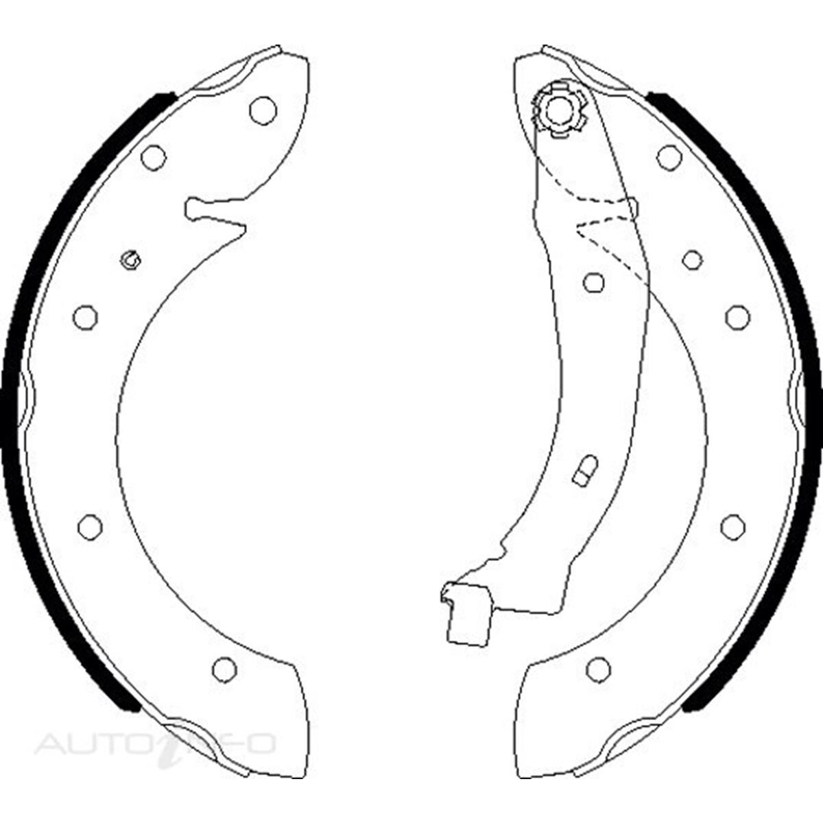 BENDIX BRAKE SHOES, , scaau_hi-res