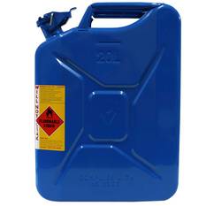 METAL JERRY CAN 20L CHAIN & BAR OIL BRIGHT BLUE CARTON QTY 5, , scaau_hi-res