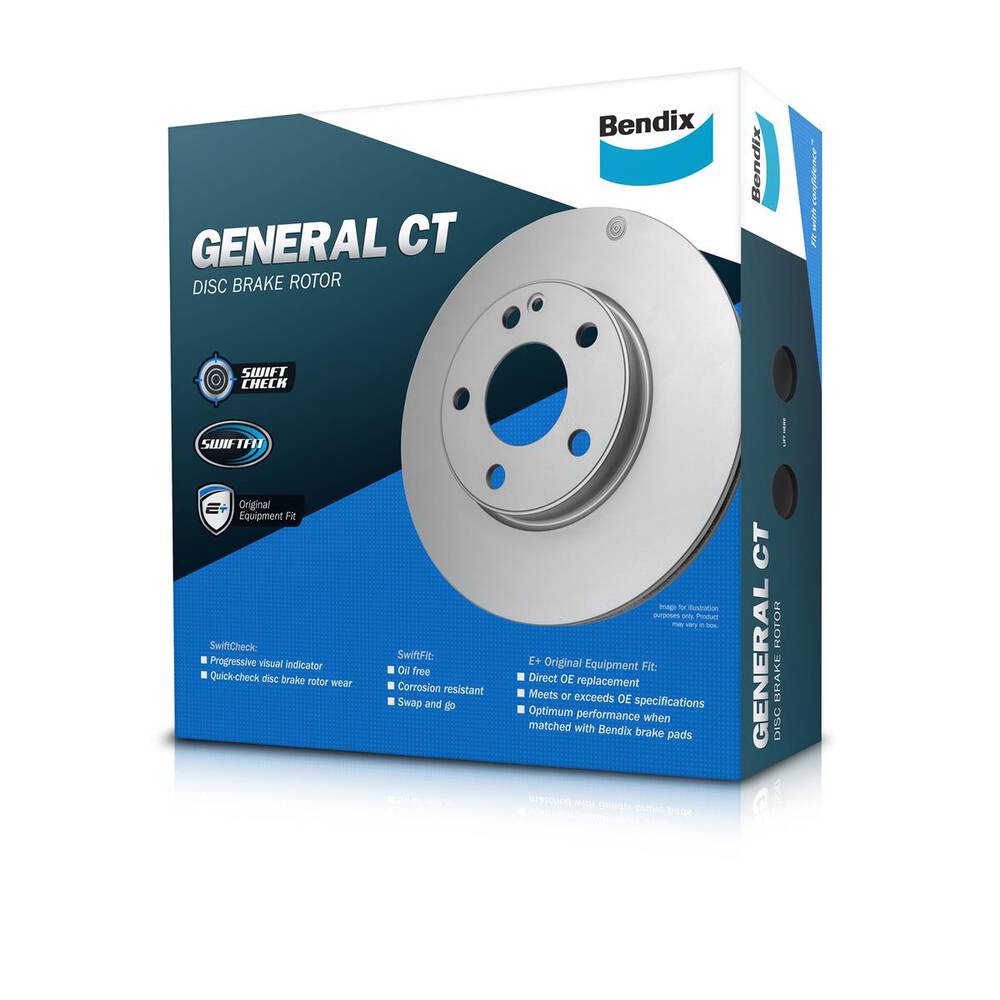 Bendix GCT Brake Rotor - Single - BR574 GCT | Supercheap Auto