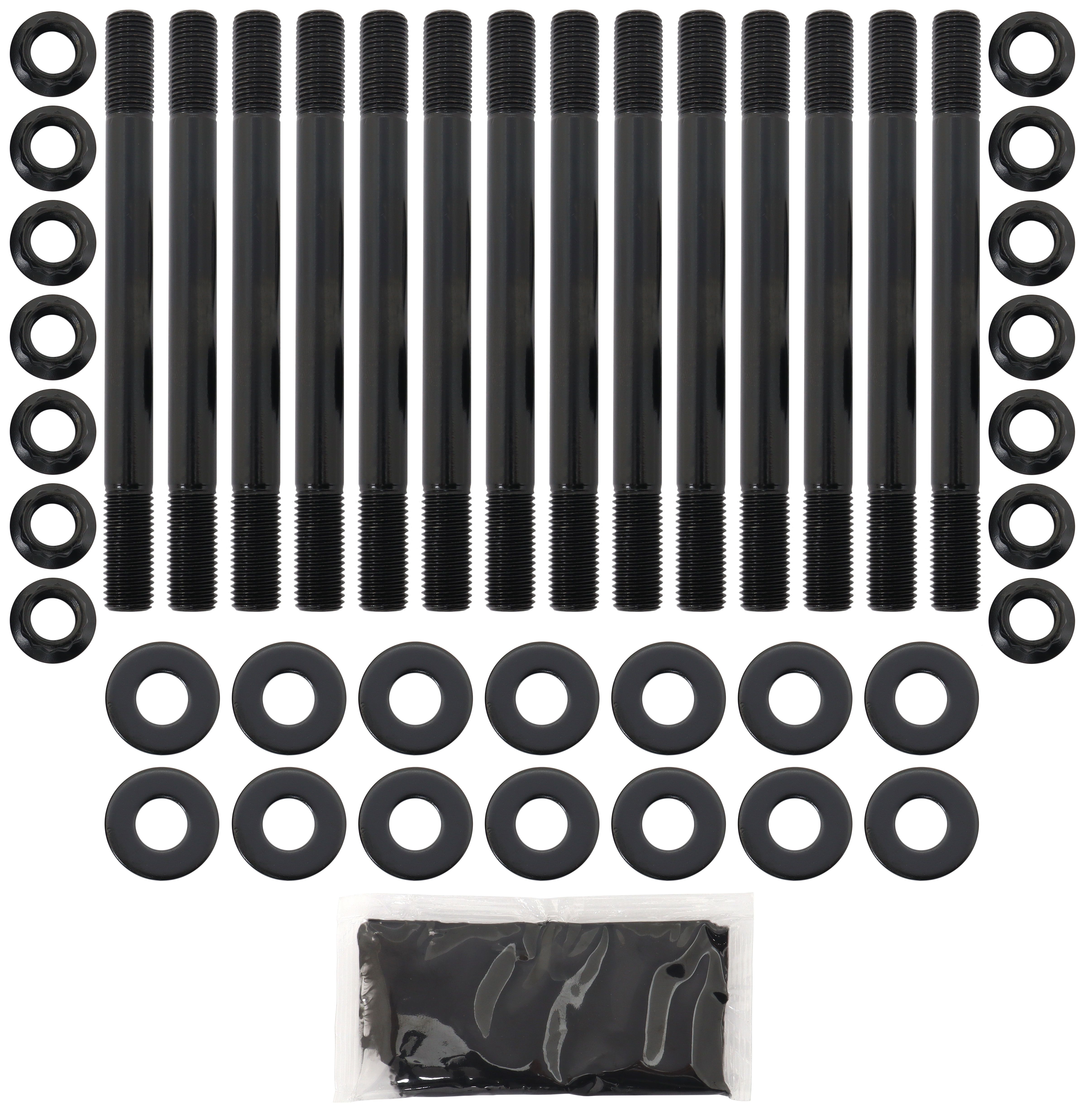 FORD BARRA HEAD STUD KIT XR6 BA BF FG TURBO 12MM 12 POINT, , scaau_hi-res