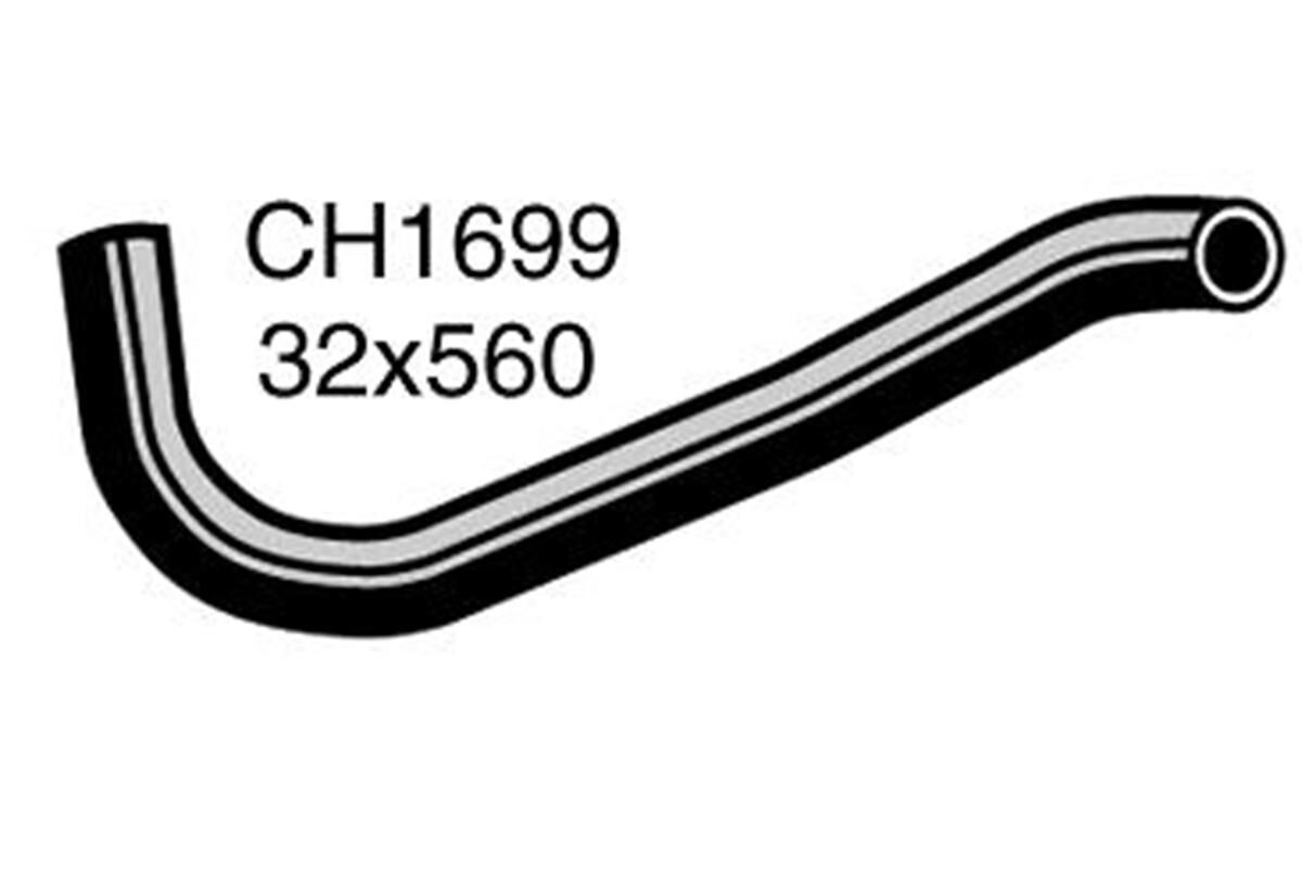 Radiator Lower Hose  - TOYOTA CRESSIDA MX73R - 2.8L I6  PETROL - Manual & Auto, , scaau_hi-res