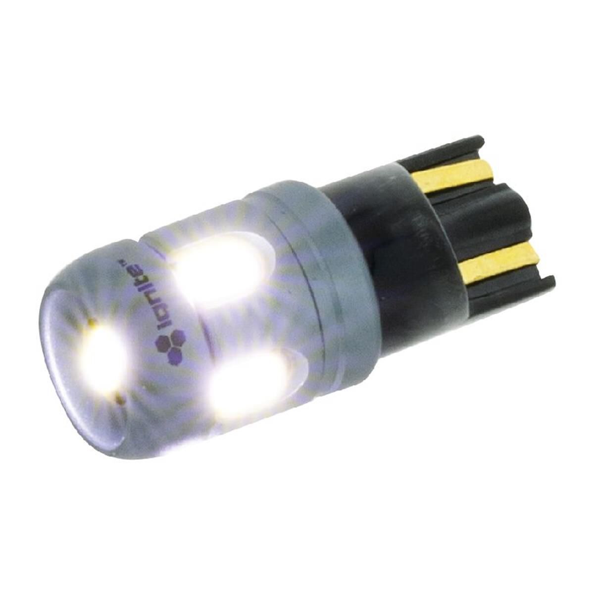 PKT 2 LED SIGNALLING GLOBE12v T10 WEDGE WHITE CANBUS400 LUMENS, , scaau_hi-res