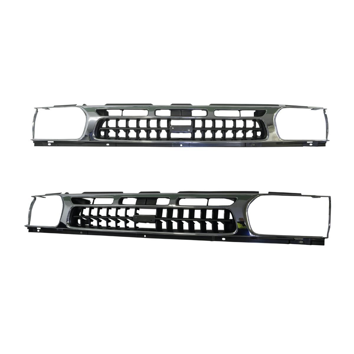 NISSAN PATHFINDER  R50  11/1995 ~ 01/1999  GRILLE  CHROME / GREY, , scaau_hi-res