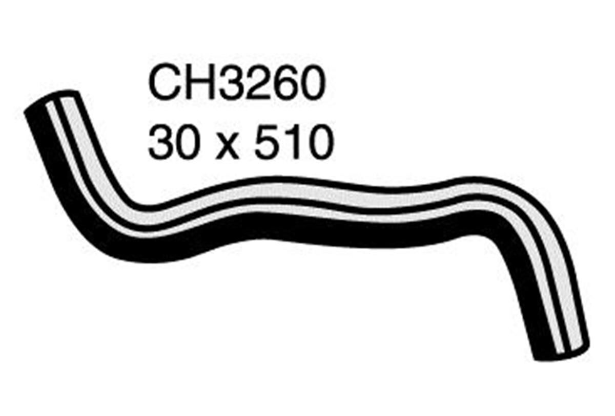 Radiator Lower Hose  - TOYOTA COROLLA AE95R - 1.6L I4  PETROL - Auto, , scaau_hi-res