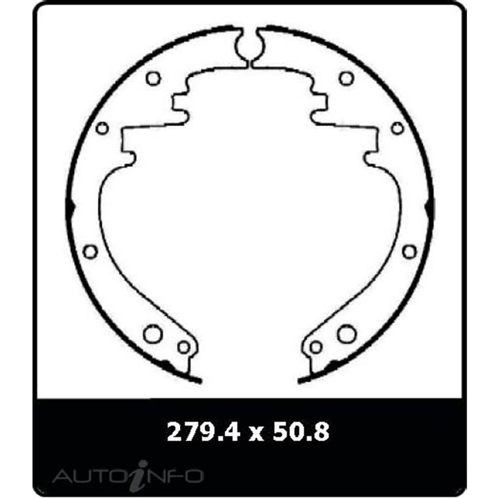 Protex Brake Shoes N1470 Supercheap Auto