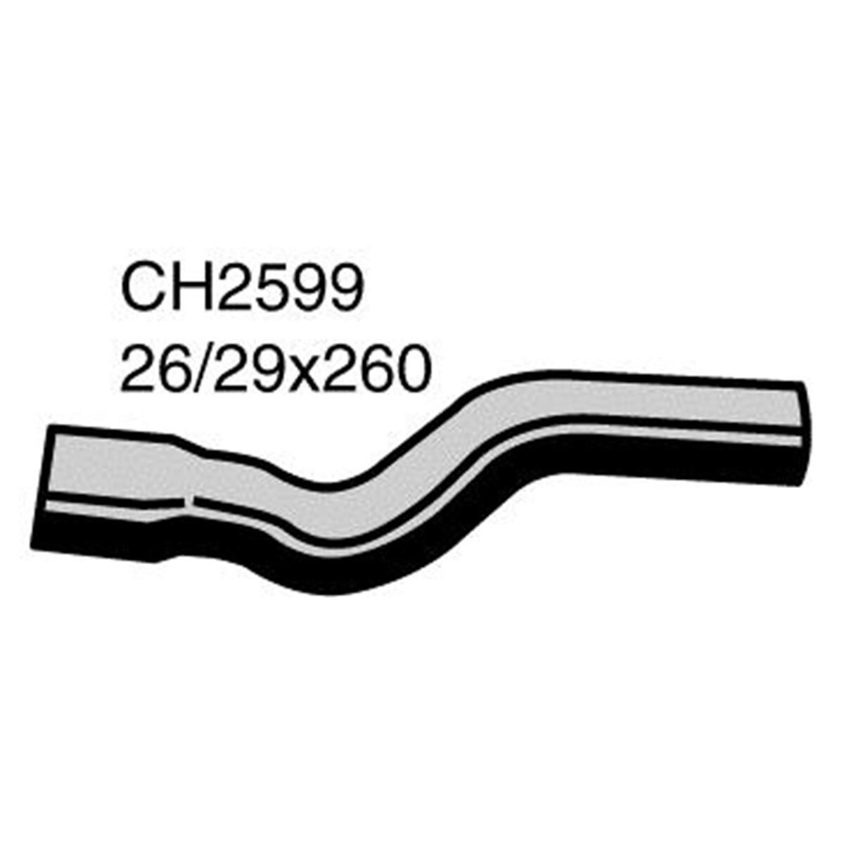 RADIATOR UPPER HOSE - TOYOTA EE100R COROLLA 1.3L I4 PETROL - AUTOMATIC & MANUAL, , scaau_hi-res