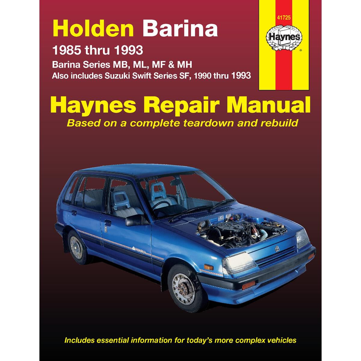 Holden barina performance parts sale