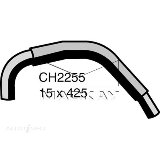 Heater Hose  - FORD COURIER PD - 2.5L I4  DIESEL - Manual & Auto, , scaau_hi-res