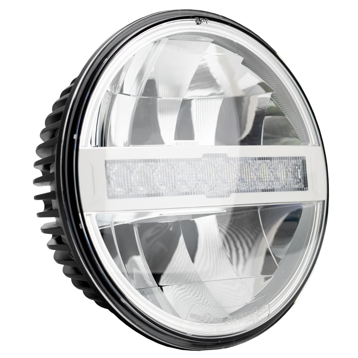 7" LED HIGH/LOW BEAM HEADLIGHT WITH FRONT POSITION, , scaau_hi-res