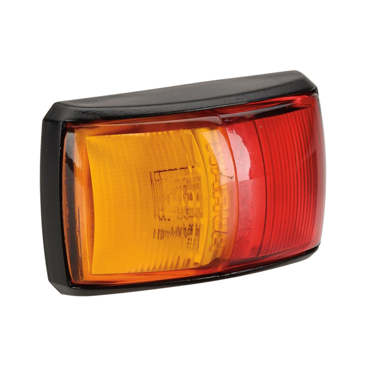 Narva Model 14 LED Side Marker Black Base Red Amber
