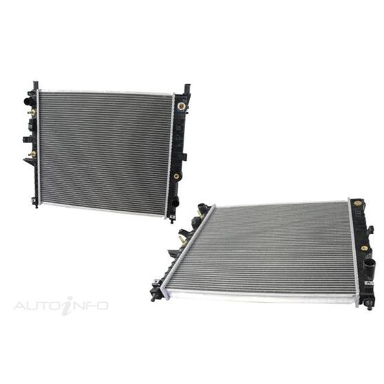 MERCEDES BENZ M-CLASS  W163  09/1998 ~ 08/2005  RADIATOR  3.2/3.8/4.2/5.0 LITRE V6 & V8 PETROL- (M112/M113)  CORE SIZE: 610MM X 540MM X 32MM (MEASURE TANK TO TANK FIRST, LENGTH AND THEN HEIGHT. CORE ONLY), , scaau_hi-res