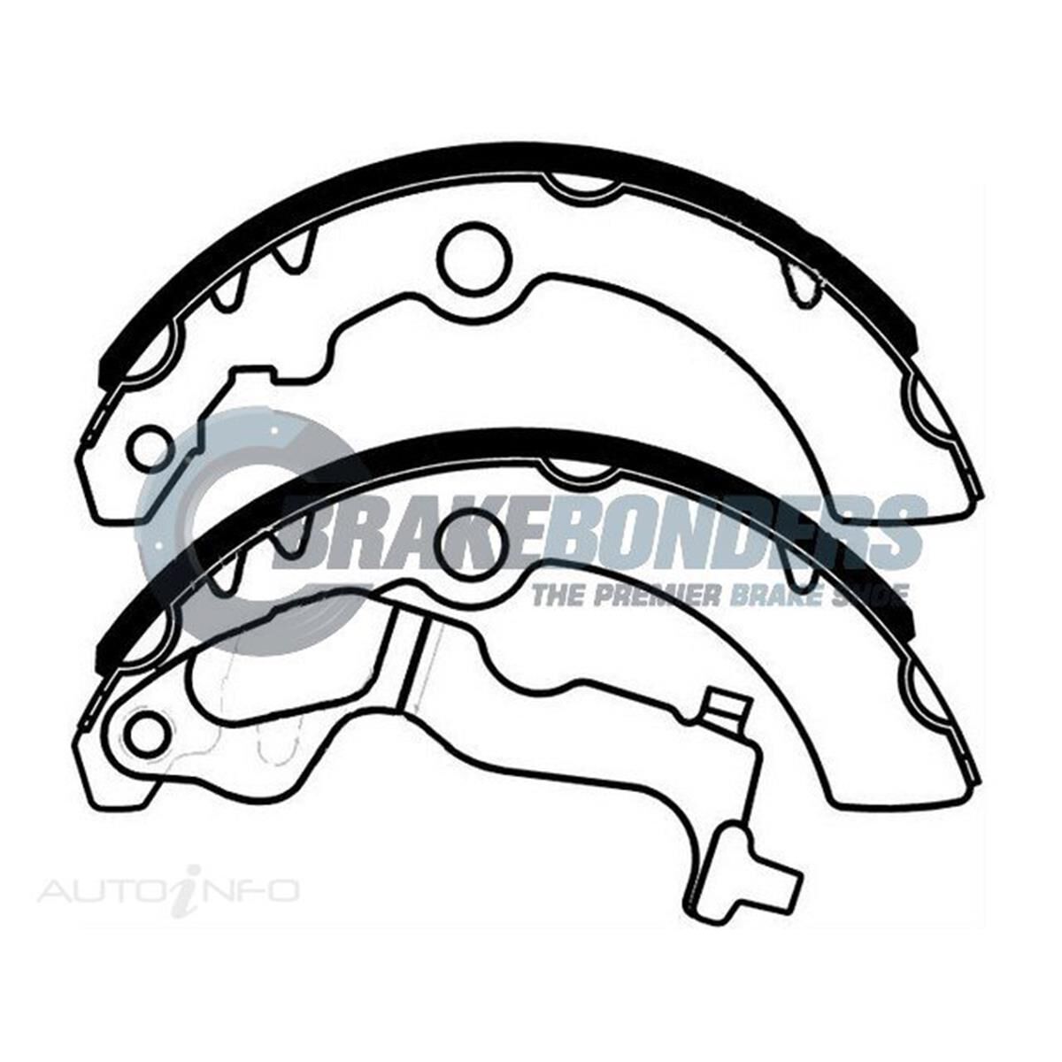 Brake Shoes - Suzuki 180mm, , scaau_hi-res