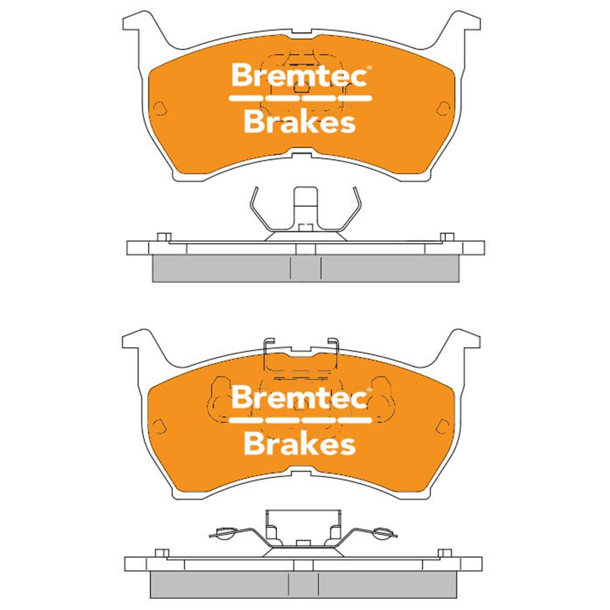 TRADE-LINE BRAKE PADS SET, , scaau_hi-res
