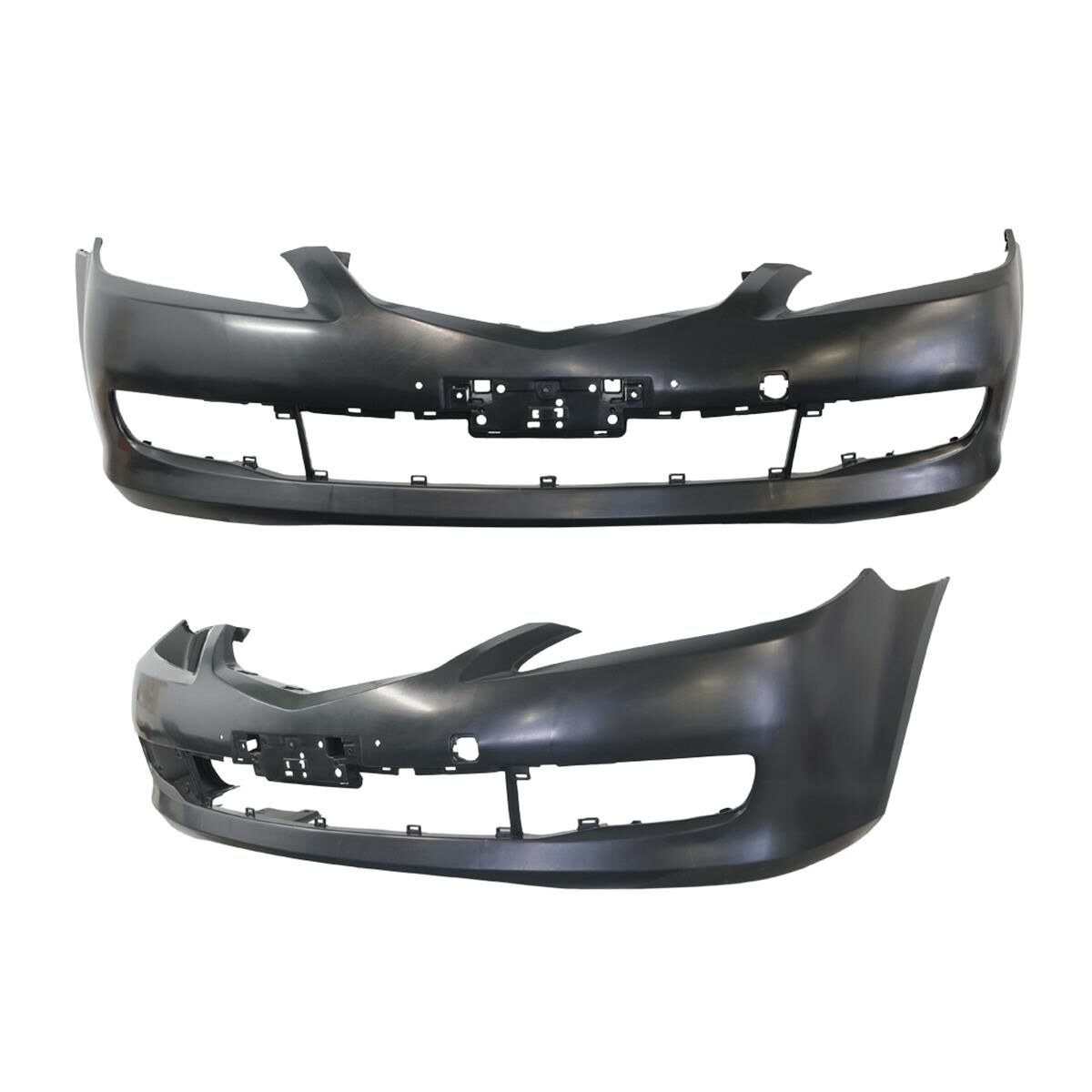 MAZDA 6 SEDAN/HATCHBACK  GG  08/2005 ~ 11/2007  FRONT BUMPER BAR COVER  STANDARDMODELS WITHNO WASHER JETS, , scaau_hi-res