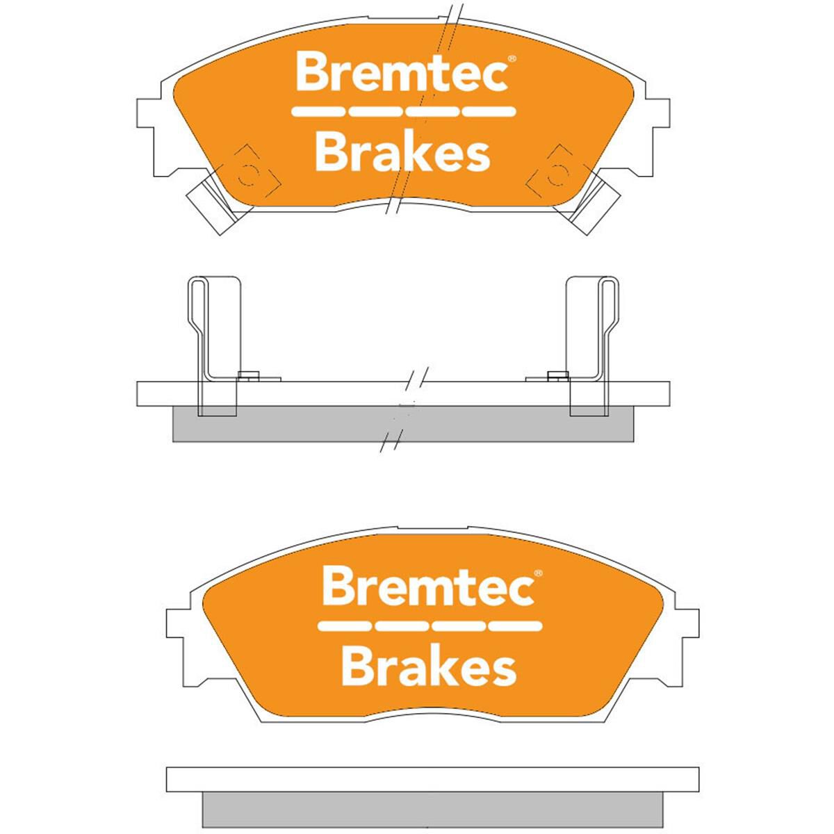 TRADE-LINE BRAKE PADS SET, , scaau_hi-res