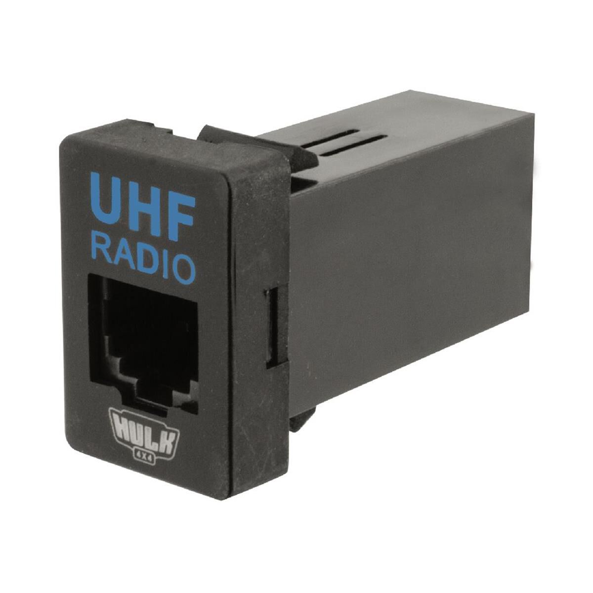 RJ45 UHF SOCKET OE RPL T/S LATE TOYOTA BLUE LED 33 x 22mm, , scaau_hi-res