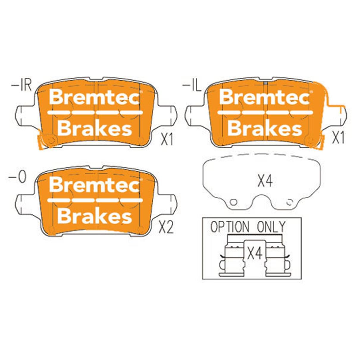 TRADE-LINE BRAKE PADS SET, , scaau_hi-res