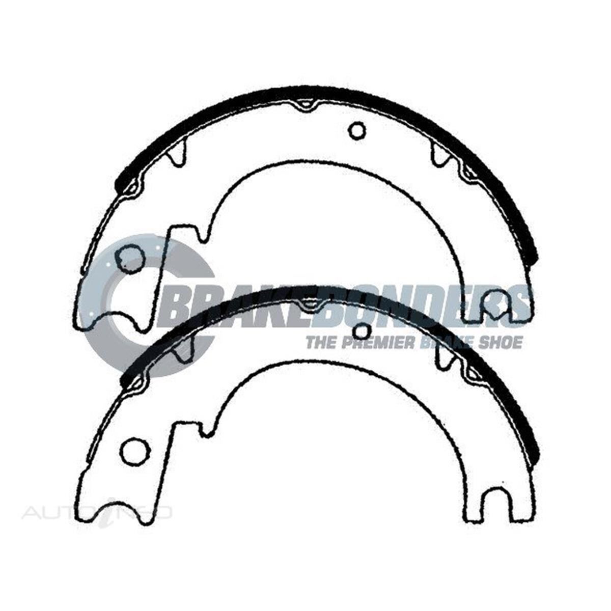 Special Bond Brake Shoes, , scaau_hi-res