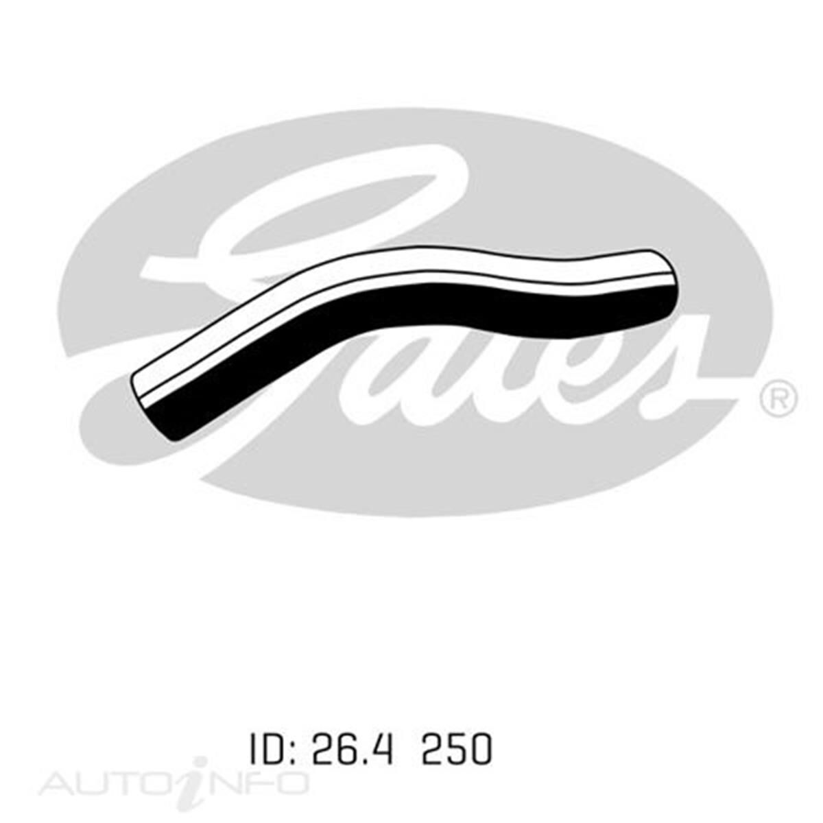 05-2215 GATES RADIATOR HOSE, , scaau_hi-res