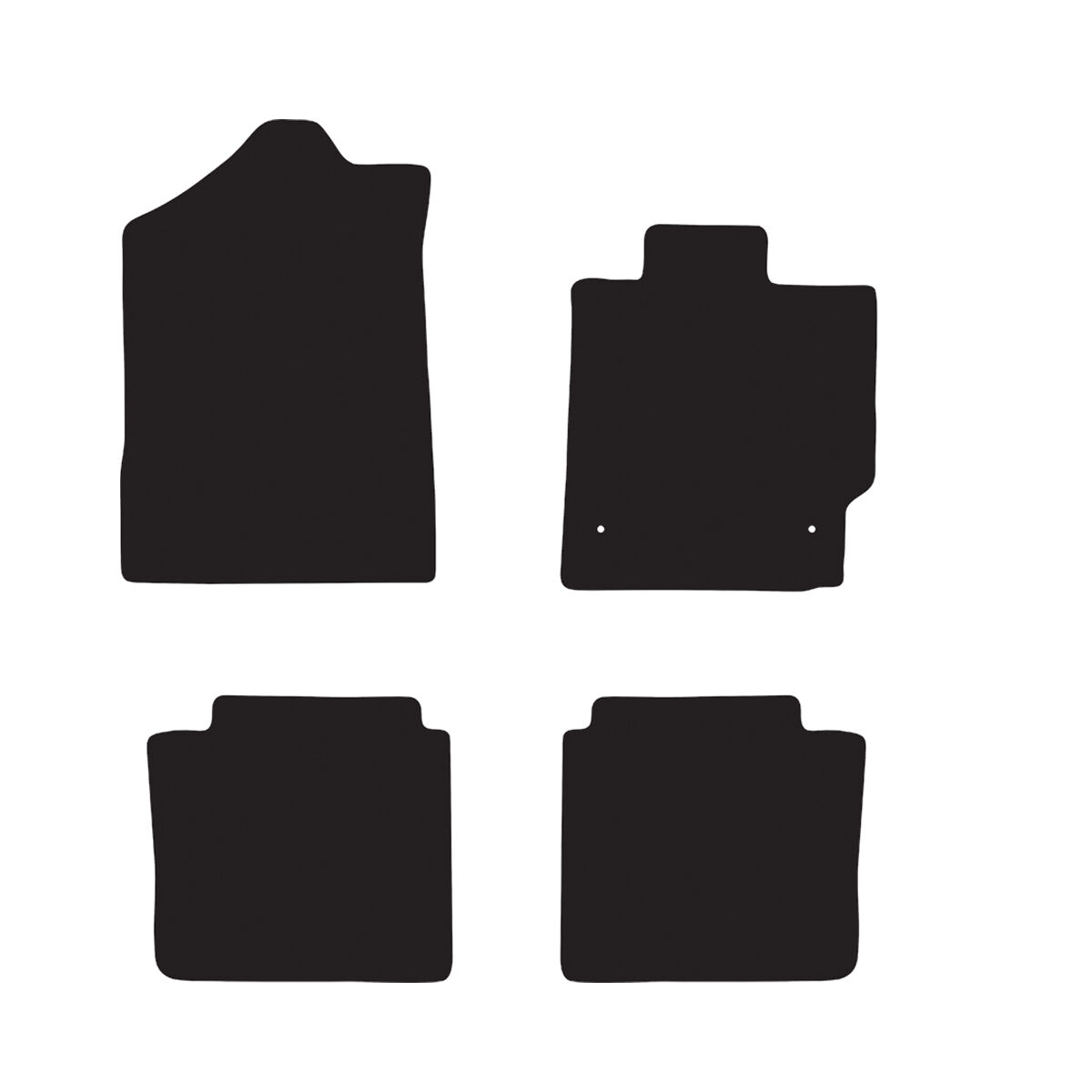 EXECUTIVE RUBBER CAR MATS FOR TOYOTA CAMRY (XV40 SEDAN) 2006-2012, , scaau_hi-res