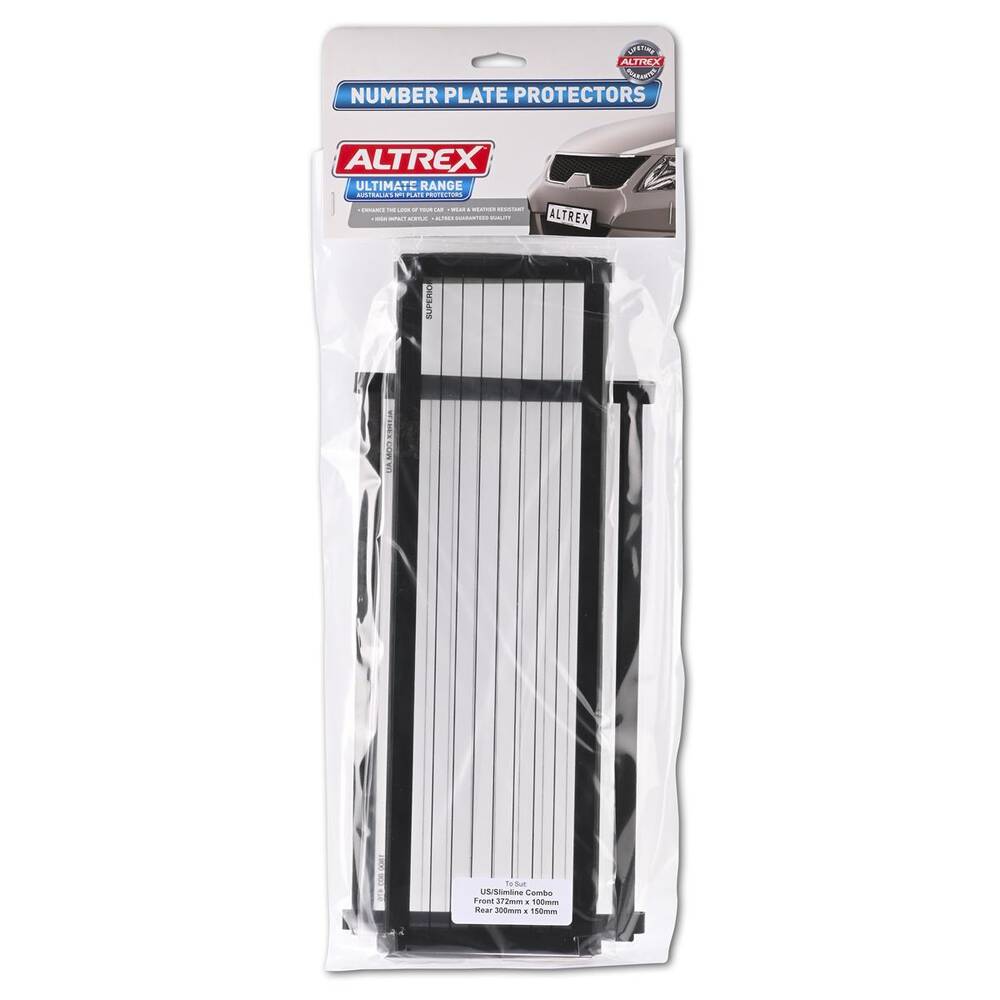 Altrex Auto Altrex Ultimate American/Slimline Combination Number Plate Protectors ...
