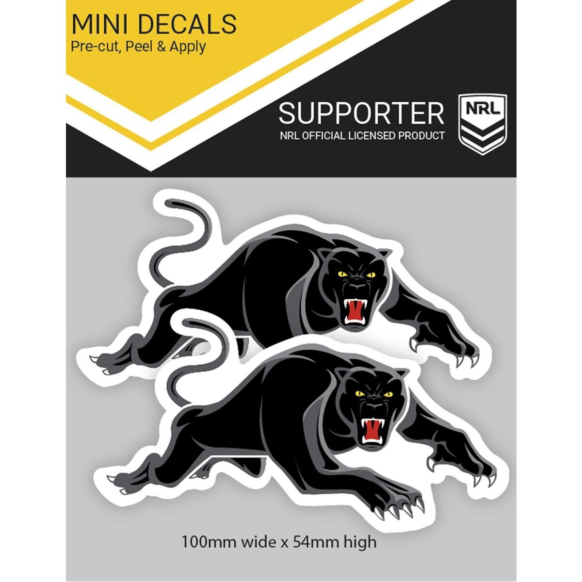 PANTHERS ITAG MINI DECAL, , scaau_hi-res