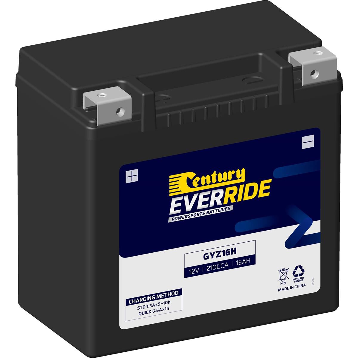 POWERSPORTS BATTERIES - GYZ16H, , scaau_hi-res